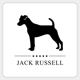 Jack Russell Black Silhouette Sticker